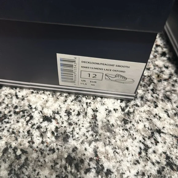 EUC Men’s Lace Oxford in brown or navy-size 12 - Picture 8 of 14